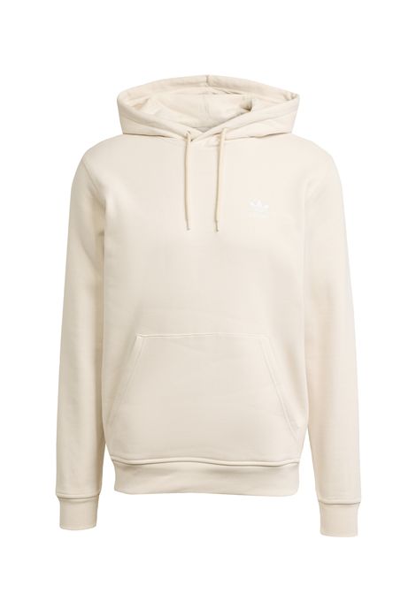 Felpa Adidas Trefoil Essentials con Cappuccio Beige Uomo ADIDAS ORIGINALS | Felpe | HZ3598-